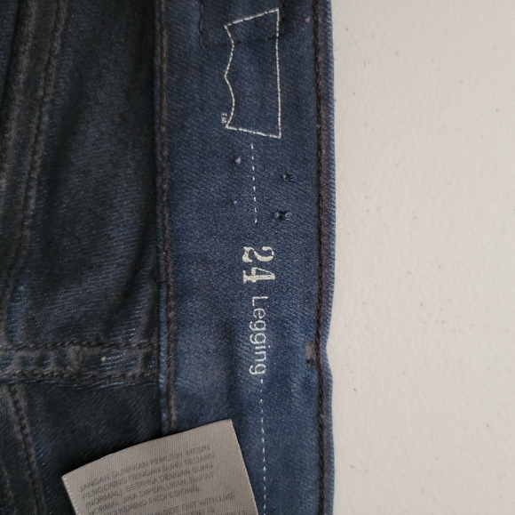 Levi's Women's Super Skinny High Rise Jeggings Size 24 - Picture 8 of 11